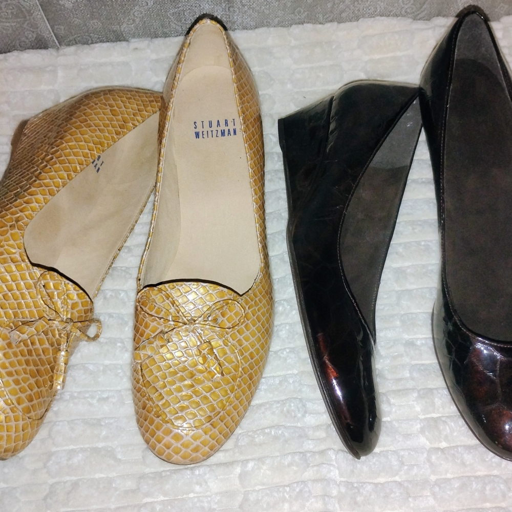 Bundle of Stuart Weitzman wedge 2.5" heels